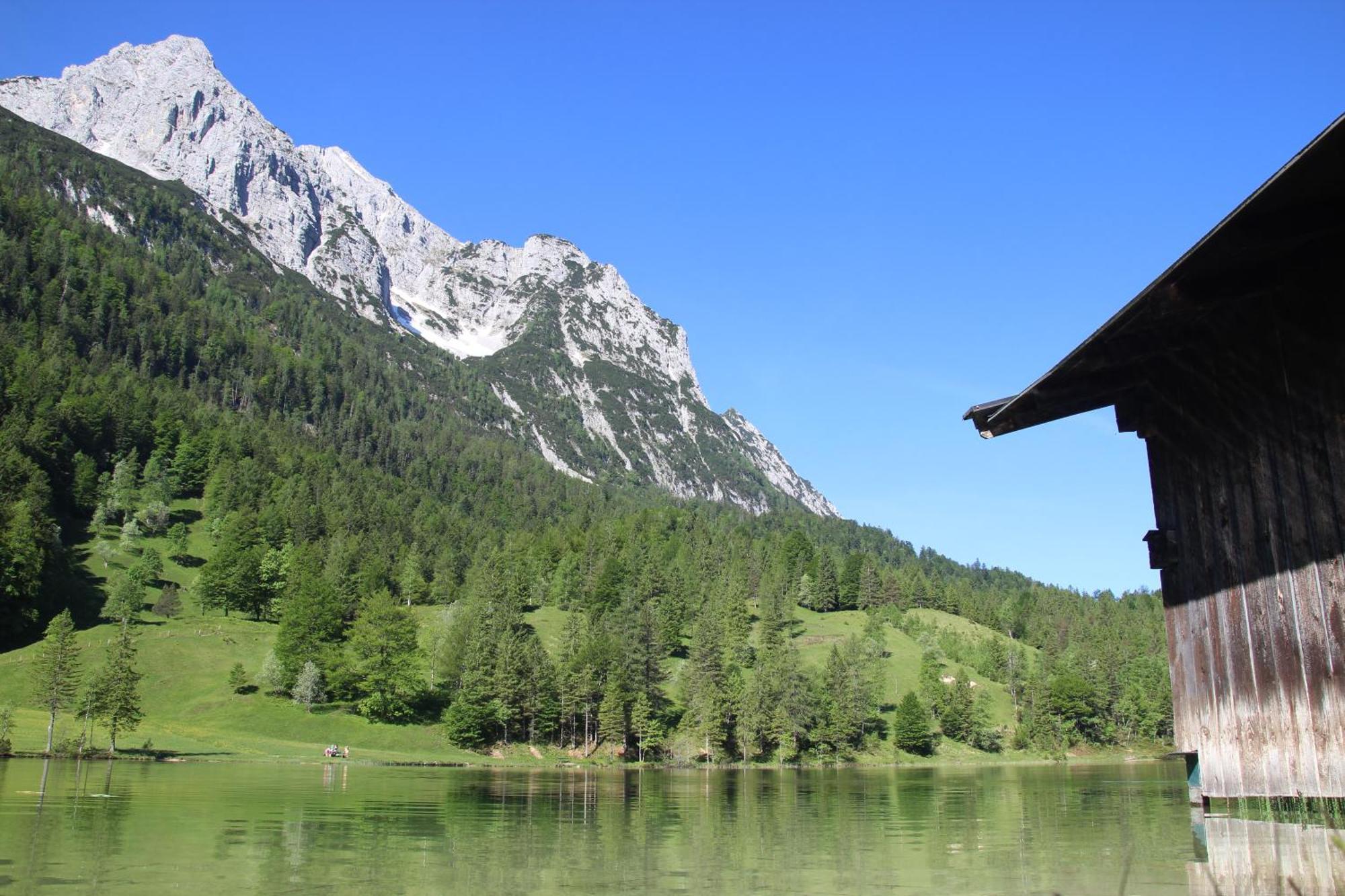 Ferienwohnung Karwendelblick Mittenwald Exterior foto